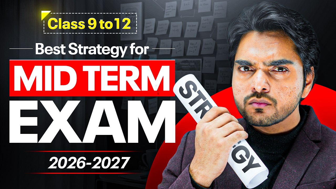 BEST MID TERM EXAM STRATEGY REVEALED | CLASS 9/10/11/12 | ENGLISH | WATCH NOW AND GET 100% MARKS