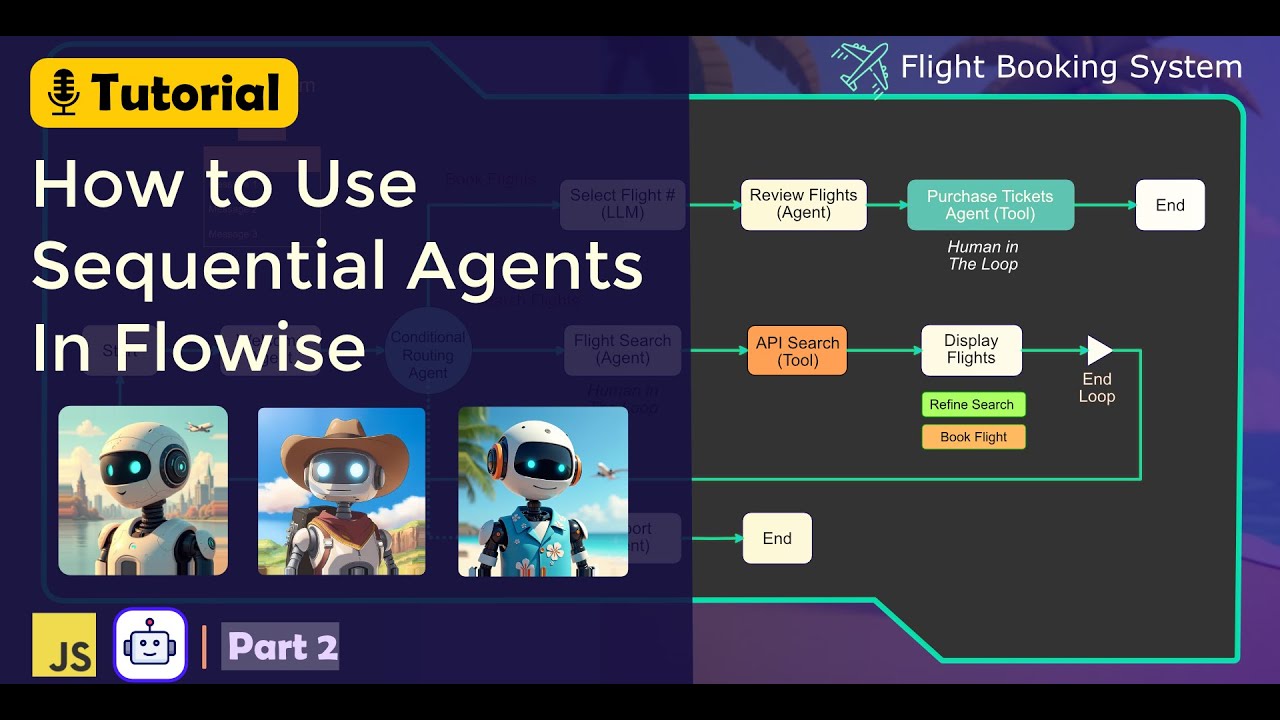 How To Create Sequential Agents in Flowise and Build Next-Level AI Applications! | Part 2