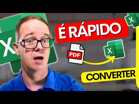 Solução GRÁTIS: Como Converter PDF para Excel - iLovePDF