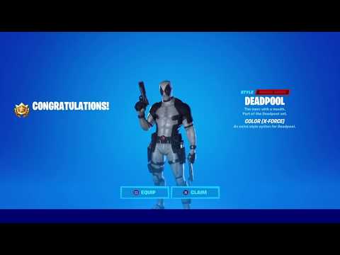 How to UNLOCK the NEW X-force style for Deadpool (how to get deadpool's new style)
