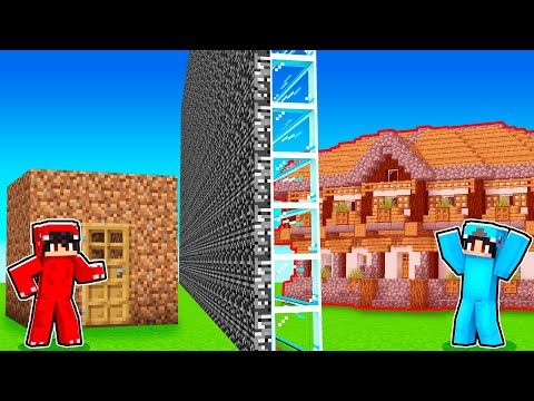 Omz - Using HACKS to Prank My Friends in a Minecraft Build Competition Battle!