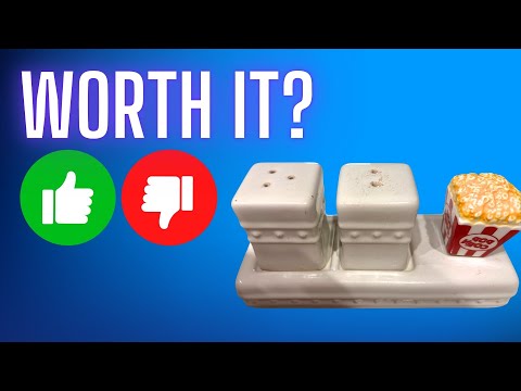 Review: Nora Fleming Stoneware Pinstripe Salt & Pepper Shakers