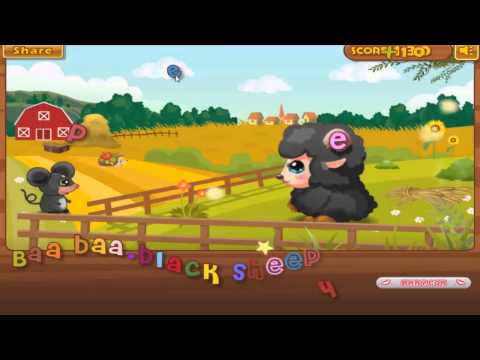 Baa Baa Black Sheep baby game Video