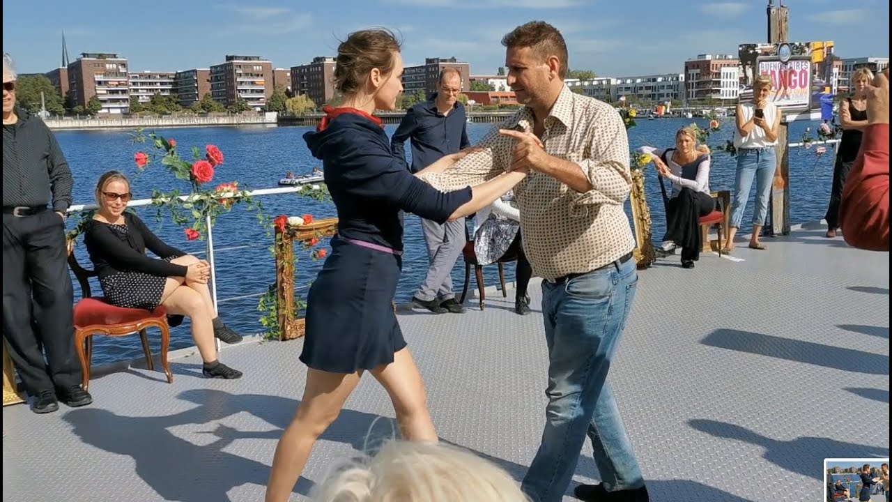 Practica Lilia Keller & Michael Watson auf dem Kulturkahn Paula 20.09.2020