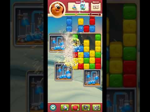 Toon blast level 2364 no powerups