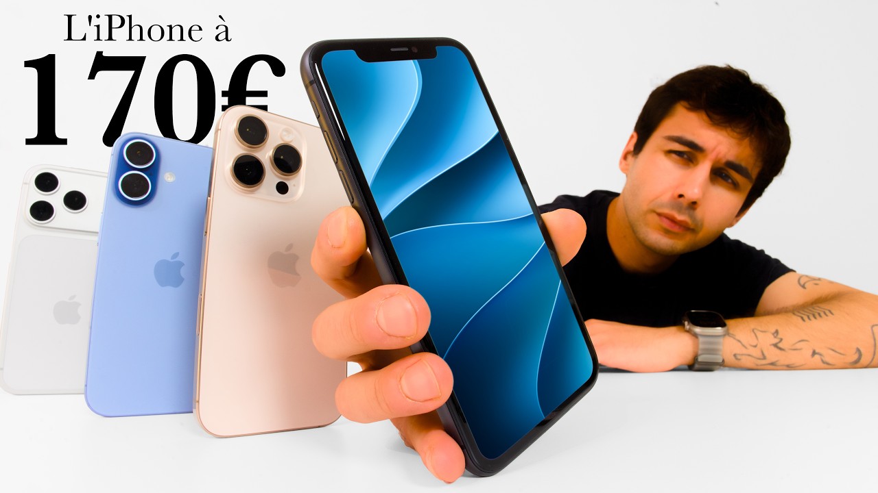 J'ai tenté d’utiliser le plus vieil iPhone encore à jour