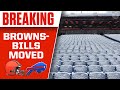 NFL MOVES Sunday’s Browns-Bills game to Detroit due to snow | CBS Sports HQ