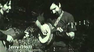 Jerry Garcia Playing banjo 1963 no sound