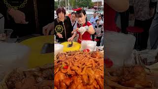Tianjin Street Food || I Sold 100 Kilograms of Braised Pork Every Day #cooking