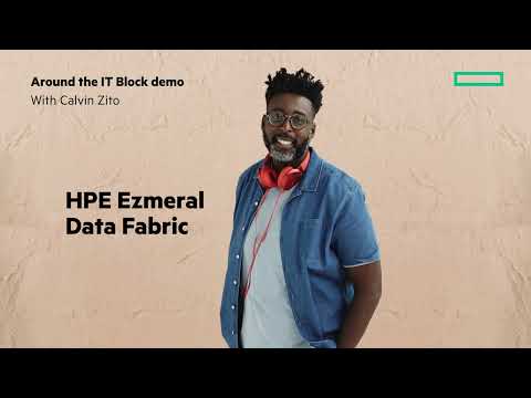 HPE Data Fabric Software demo