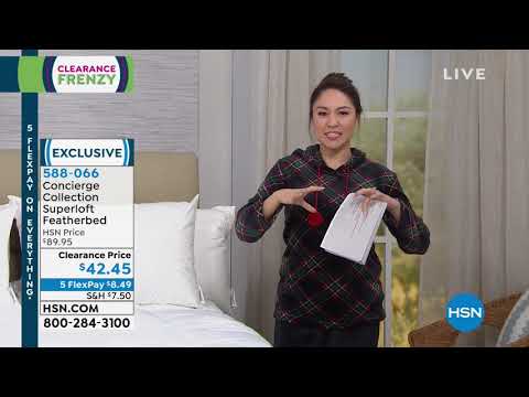 HSN | Bedding Clearance Frenzy 02.15.2019 - 06 AM