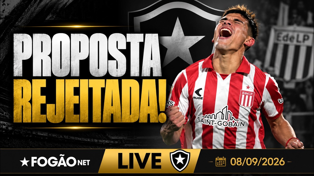 LIVE | Estudiantes rejeita proposta do Botafogo; Ziyech grava recado para a torcida