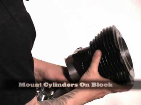 Shovelhead Engine Top End Build - Hook Pistons To Rods