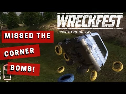Missed corner bomb! Wreckfest Ep33 online multiplayer PC - Xbox - PS4