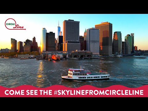 NYC looks better from Circle Line Sightseeing Cruises | #SkylineFromCircleLine
