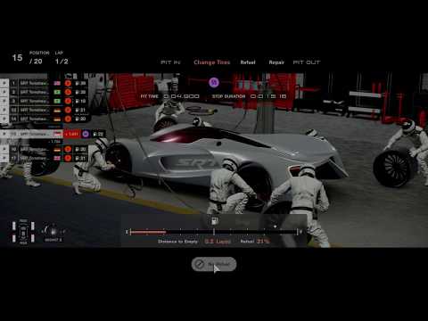 GTsport - Special Stage Route X Pit Stop Sequence