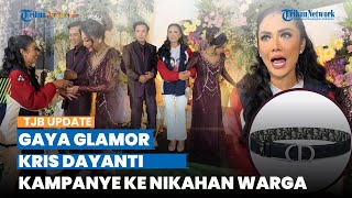 Pakai Ikat Pinggang Rp 12 Juta, Gaya Mewah Kris Dayanti saat Kampanye ke Nikahan Warga Disorot