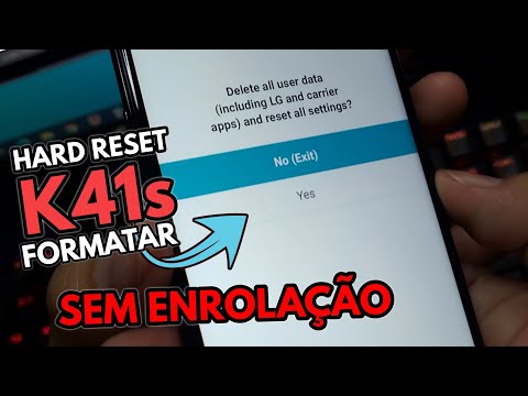 ●HARD RESET LG K41s | COMO FORMATAR LG K41s | ANDROID 11 e ANDROID 10