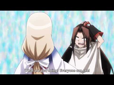 Hao's mom treating him like a kid ☺☺ || Shaman King (2021) Episode 52