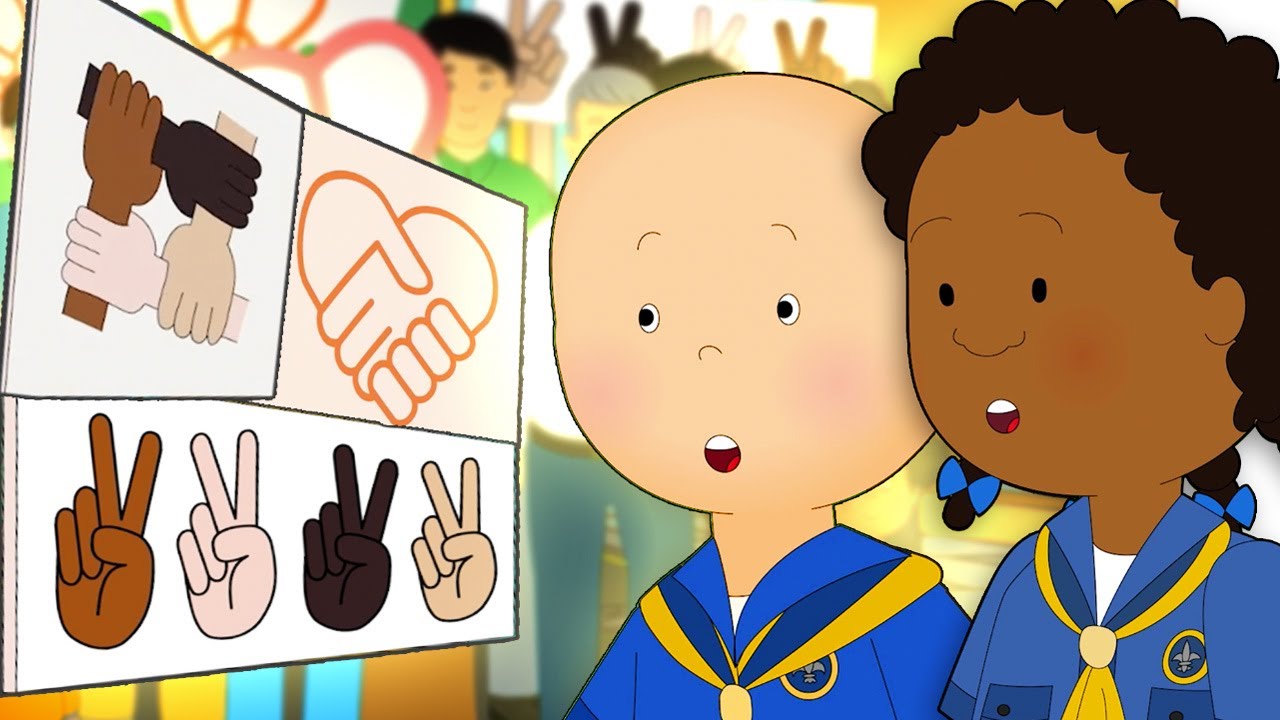 Caillou Contra o Racismo | Caillou em Português - WildBrain