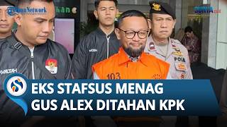 Tersenyum saat Pakai Rompi Oranye, Eks Stafsus Menag Gus Alex Resmi Dijebloskan ke KPK