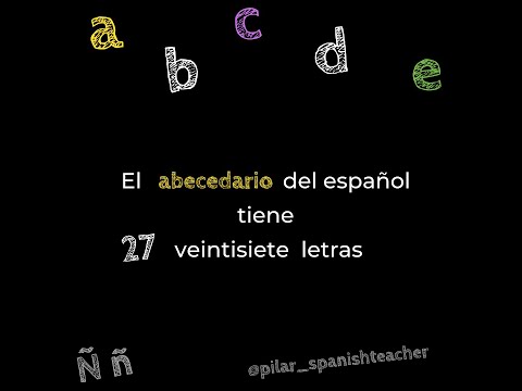 El Alfabeto español pilar_spanishteacher