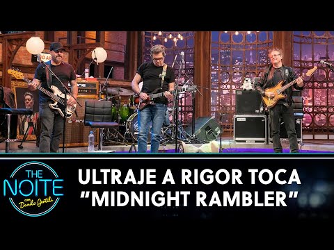 Ultraje a Rigor toca "Midnight Rambler" – The Rolling Stones  | The Noite (28/07/22)