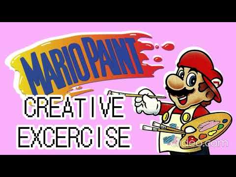 CREATIVE EXCERCISE MARIO PAINT LYRICS ITSO SEASON 1-2 1986 sing along version junior Campbell