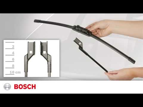 Bosch ICON: Top Lock Slide Wiper Blade Installation