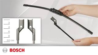Bosch ICON: Top Lock Slide Wiper Blade Installation