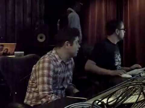 Nate Mars, Jon FX and Lion Melta in the studio