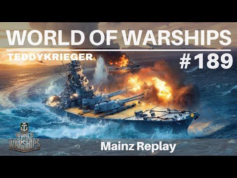 World of Warships #189 Mainz Replay [Gameplay] [deutsch]