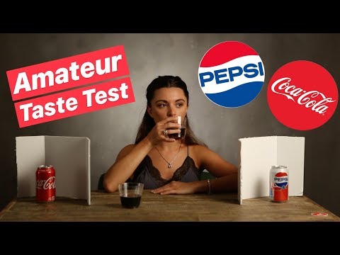 Pepsi vs Coke - Amateur Taste Test