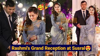 Download lagu Rashmi Desai Grand Reception With Husband Looks Stunning with Chura and Sindoor mp3