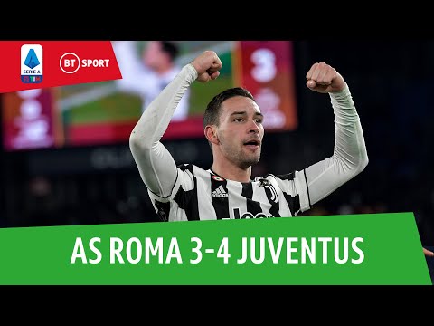 Roma vs Juventus (3-4) | Mourinho's men concede three in seven chaotic minutes! | Serie A Highlights