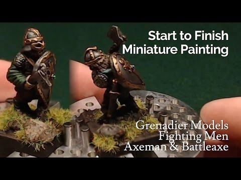 Miniature Painting | Grenadier Models | Fighting Men