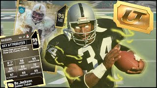 Golden Ticket Bo Jackson LITERALLY Can't Be Stopped! Just Quit The Game! (Madden 20)