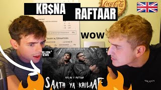 DRAGONS | KR$NA X RAFTAAR - SAATH YA KHILAAF | KALAMKAAR | GILLTYYY REACT