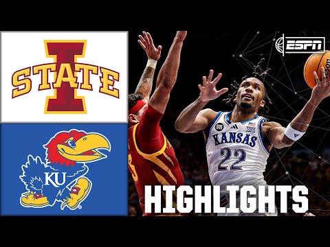 Iowa State Cyclones vs. Kansas Jayhawks | Full Game Highlights | ESPN College Basketball