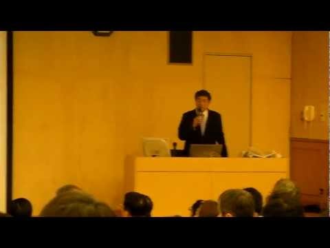 平成23年度 経営情報学部セミナー 特別講演　久恒啓一教授
