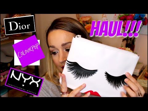 Epic Random Makeup Haul! Sephora Pretty Vulgar NYX MAC Colourpop  | DreaCN Video