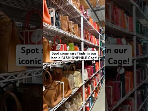 Hidden Gems in the Iconic FASHIONPHILE Cage