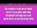 Conjunto Azabache - Cara a Cara { LETRA }