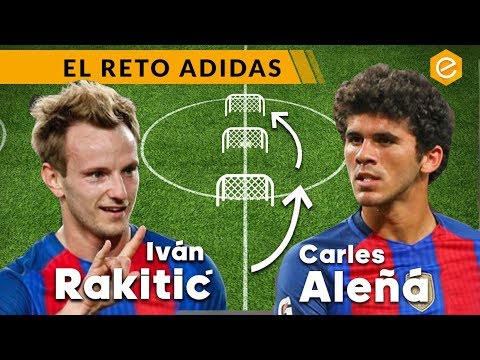 RETO PUNTERÍA con jugadores del FC BARCELONA