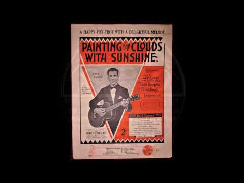 PAINTING THE CLOUDS WITH SUNSHINE - Harry Hudson Orchestra