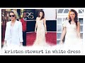 Kristen Stewart White Dress Mash Up WhatsApp Status Full Screen 4k