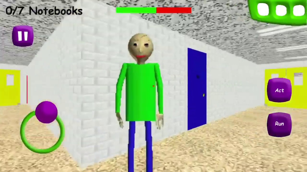 Baldi Basic First Version Android, Baldi Basic New iOS Update, Baldi Basic 2019