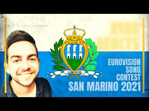 Ryan Reacts! Eurovision Song Contest [SAN MARINO 2021] 'Adrenalina' - Senhit