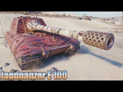 Jagdpanzer E 100, 10к УРОНА В ЗАТЕРЯННОМ ГОРОДЕ!!!