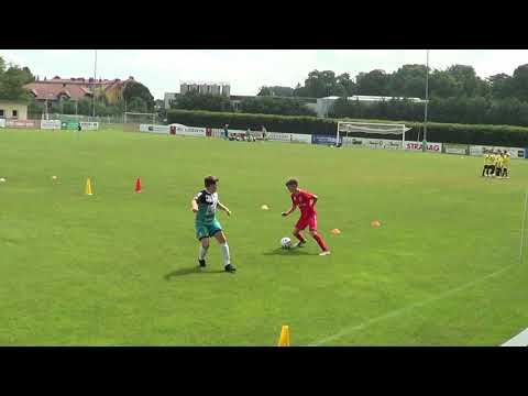 U11 Post SV (rot) gegen NSG St. Veit - 22.6.2019 - (13:04 min)